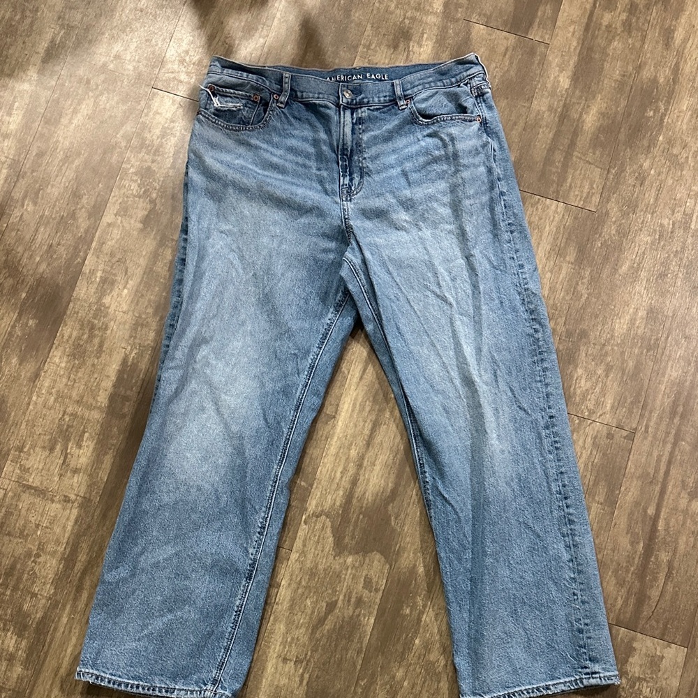 American Eagle Outfitters Blue Boyfriend Jeans